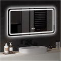 Bathroom Mirror with LED Lights，LED Bathroom Mirror，Illuminated Led Bathroom by ZXCASDF