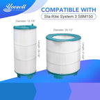 Pool Filter S8M150 Sta-Rate System 3 170147 Pentair Modular Media 450 - Image 2