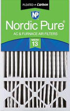Nordic Pure 16x25x5 Honeywell Replacement Air Filters MERV 13 Plus Carbon 1 Pack by NordicPure