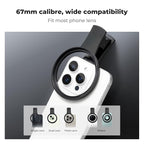 K&F Concept 67mm Thread Clip for Smart Phone, Large Caliber Phone Filter Adapter - Image 2