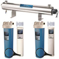 Bluonics 110W UV Water Ultraviolet 24GPM Plus Sediment and Carbon Well Water by BLUONICS