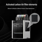 2PCS Air Filter for Bambu Lab H2D/H2S/H2D Laser, 3D Printer Activated Carbon - Image 2