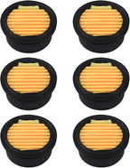 6Pcs Air Compressor Silencer Filter Elements, Air Compressor Intake Filter by ZHONGAN
