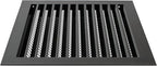 Repa Market 12" x 12" Inch Galvanized Steel Black Soffit Air Vent Cover - Image 6