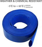 3” Diameter x 100' Blue Backwash Hose - Image 8
