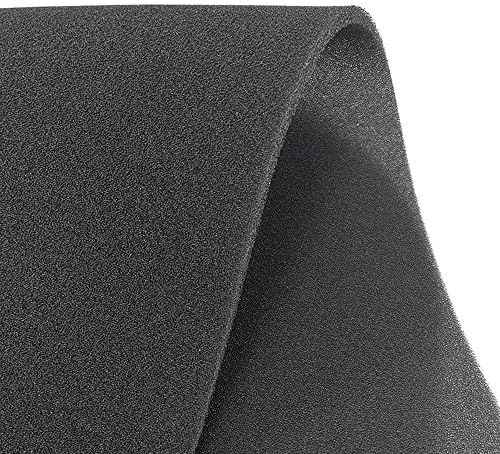30PPI Air Filter Foam Sheet-Black Anti-Dust 10mm Thickness {Size:2M Length x 1M Wide}