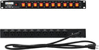 10-Outlet 1U Rack Mount Power Strip by ThePoEstore