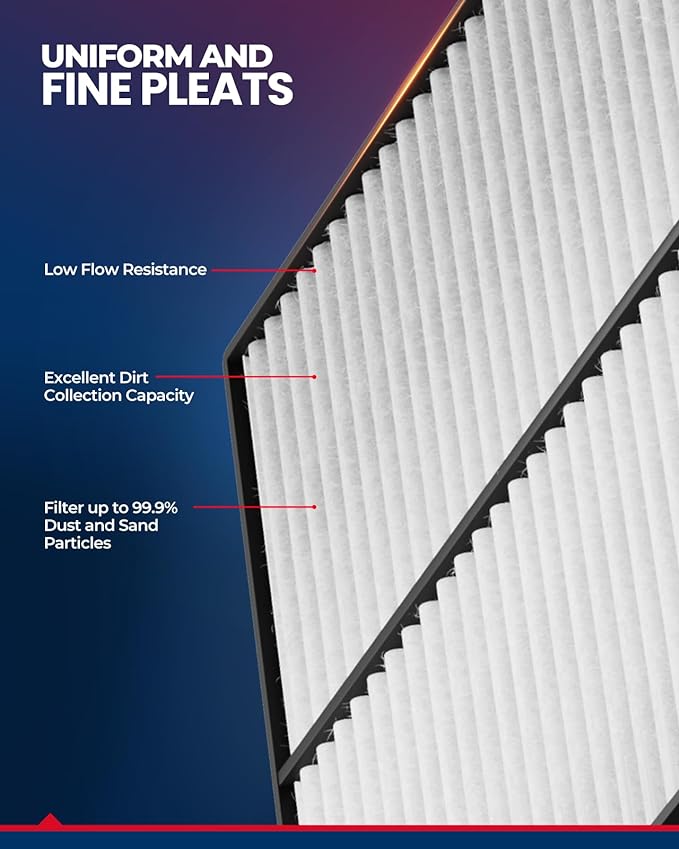 KAX Engine Air Filter, CA11942 Replacement - Image 3