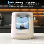 3.5L Electric Composter Countertop, 3 Modes Kitchen Smart Compost Bin - Image 4