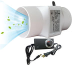 3Inch Inline Duct Fan 10W Air Extractor Booster 12V Air Diffuser Circulation by Unknown
