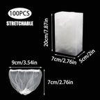 Pine & Linen 200pcs Disposable Mesh Sink Strainers Bags and Storage Box - Image 2