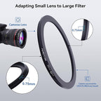 77mm Lens to 62mm Camera Lens Adapter, 77mm to 62mm Filter Step-Down Ring - Image 4