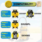 6 Pack DXVA19-4104 Shop Vac Bags - Image 2