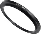 55mm to 62mm Step-Up Ring Filter Adapter, Metal Ring Step-Up Rings Adapter by BETUYESS