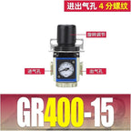 Gas Source Processor Pressure regulating Valve Two-Piece GFC200-08 Filter - Image 2