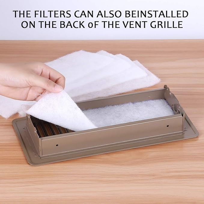 Complete Air Vent Filters Kit- 98‘’ x 18'' Electrostatic Media - Image 3