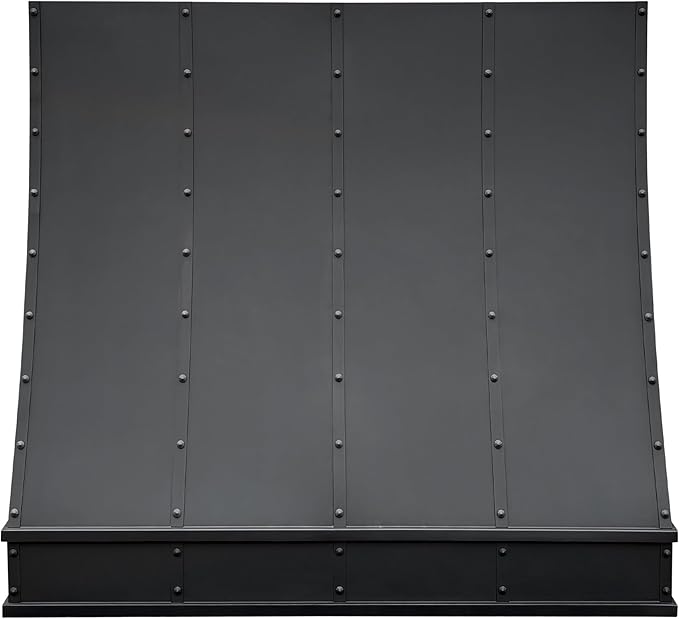CT Copper Tailor Sloped Copper Vent Hood Wall Mount, 1260 CFM Exhaust Fan by CTCopperTailor