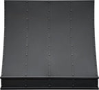 CT Copper Tailor Sloped Copper Vent Hood Wall Mount, 1260 CFM Exhaust Fan by CTCopperTailor