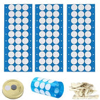 Synthetic Filter PaperStickers, 20 mm, 0.3 μm, Monotub Filter, Filter Discs by VVLIAM