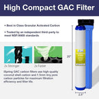 iSpring F3WCB32-O Filters: 20" x 2.5" Sediment, Carbon Blocks - Image 3
