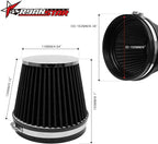 RYANSTAR 152mm 6" High Flow Round Tapered Cone Closed-Top Washable Clamp-On Dry - Image 2