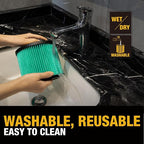 DEWALT Shop Vac Filter, HEPA Vacuum Filter Replacement DXVC4003, Shopvac Filter - Image 3