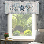 Texas Star Blue Curtain Valances - Image 4