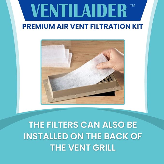 Vent Filter Set 20" x 84" Electrostatic Media + 126" of Tape - Image 2
