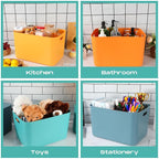 Hoolerry 8 Pieces Colorful Storage Bins - Image 7