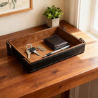 Valet Tray Desktop Storage Organizer Catchall Tray
