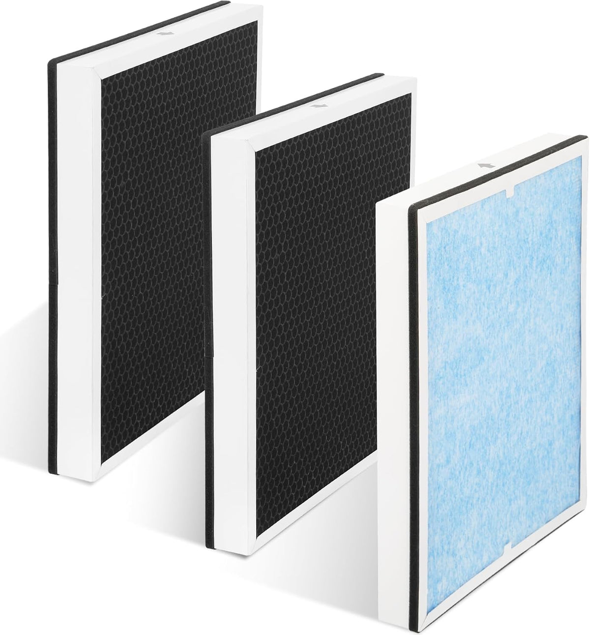 3-Pack HEPA 550 Activated Carbon Filters, MERV 13
