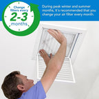LotFancy 16x16x1 Air Filter MERV 8 4-Pack, Electrostatic Pleated Furnace & AC - Image 7