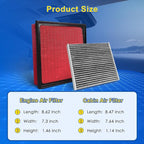 Cabin & Engine Air Filter Kit for 2016-2018 Rav4 2.5L - Image 3