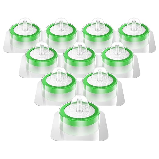 SimPure 100 Pack Sterile Syringe Filter PES, 0.22um Pore Size, 33mm Membrane by SimPure_Water
