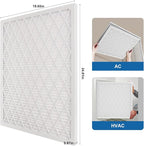 20x25x1 MERV 11 Air Filter, Quality AC/HVAC Furnace Filter，1 Reusable ABS Frame - Image 2