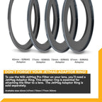 NiSi - JetMag Pro 82MAG Cross Screen 4X Filter - Magnetic Starburst Lens Filter - Image 5
