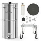 Culligan MaxClear 2.25 Gallon Gravity Water Filter System, Polished - Image 7