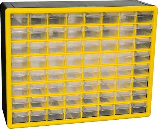 Akro-Mils 64-Drawer Plastic Drawer Storage Cabinet