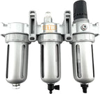3/8" NPT MID FLOW Filter Regulator Coalescing Desiccant Dryer System - Image 5