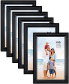 Langdon House 4x6 Picture Frames Set Distinguished Edging by LangdonHouse