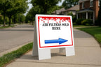 Air Filters Sold Here 4Th Of July American Flag Usa Patriotic Red Blue Stars by WorkHouseSigns