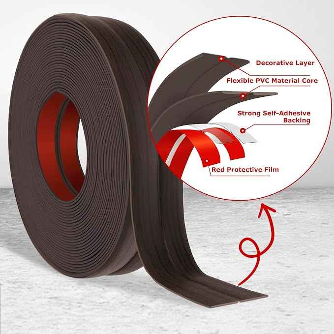Flexible Wall Corner Protector Moulding Trim Peel and Stick Wall Corner Guards