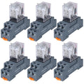 6PCS Electromagnetic Power Relay, 8-Pin 10 AMP 24V AC Relay Coil by VAMRONE