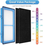 AER1 Filter 1 HEPA Filters + 2 Carbon Booster Filters Compatible - Image 2