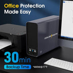 GOLDENMATE 1000VA/800W Lithium UPS Battery Backup & Surge Protector, Backup - Image 8