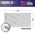 BNX TruFilter 16x30x1 Air Filter MERV 8 - Image 2