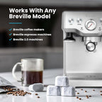 K&J Premium 6-Pack of Replacement Breville BWF100 Compatible Water Filters - Image 3