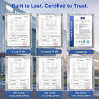 13.21GPM Ultra-Filtration Whole House Water Filter, Stainless Steel Water - Image 4