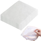 200 Sheets Nail Dust Collector Filter Paper Disposable Nail Dust Filters by HLQHXWHZT