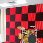 96 Pack Allxinlog Absorb the echo Acoustic Foam Panel Wedge Studio - Image 3
